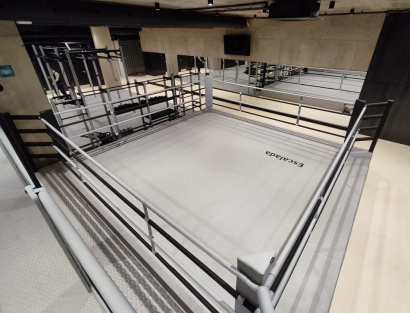 Ринг боксерский TARGEX на помосте высотой 0,5 м