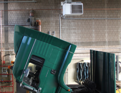 Газовый воздухонагреватель