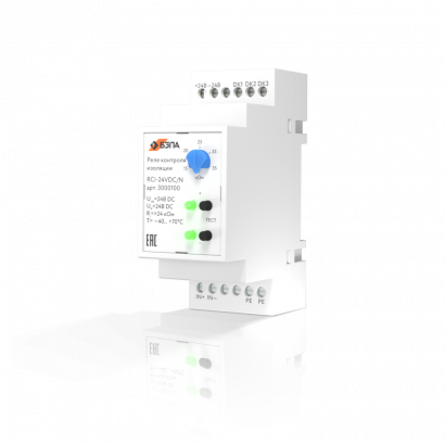 Реле контроля сопротивления изоляции с изолированной нейтралью RCI-24VDC/N
