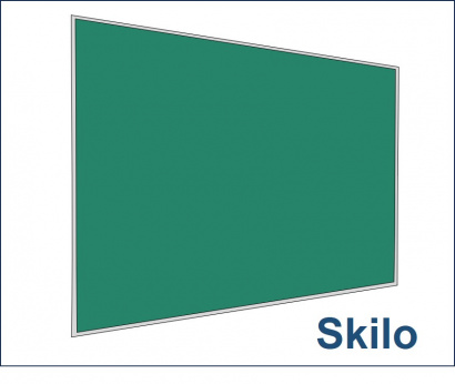 Классная доска одноэлементная магнитно-меловая