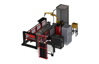 Установка РКН-400 для многослойной наплавки на торец рельса и рельсового окончания крестовины слоя нержавеющей стали
