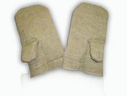 Б-01 РУКАВИЦЫ БРЕЗЕНТОВЫЕ ПЛ.400 ГР (235). ЗАЩИТНЫЕ СВОЙСТВА: ТР, ТП 100