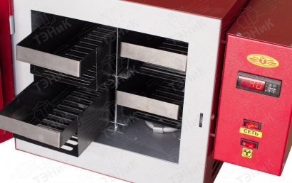 Печь для прокалки и сушки электродов ПСПЭ 50/400 с конвекцией