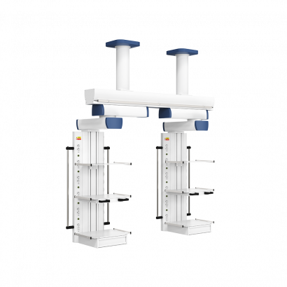Мостовая потолочная медицинская консоль CADUCEUS CB2