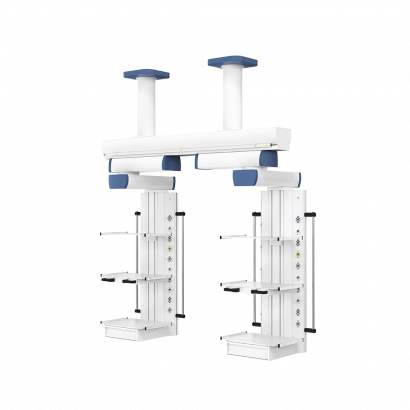 Мостовая потолочная медицинская консоль CADUCEUS CB2