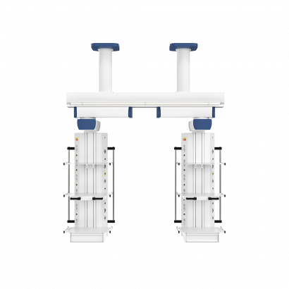 Мостовая потолочная медицинская консоль CADUCEUS CB2
