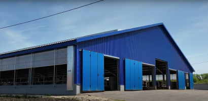 Ангар из металлоконструкций