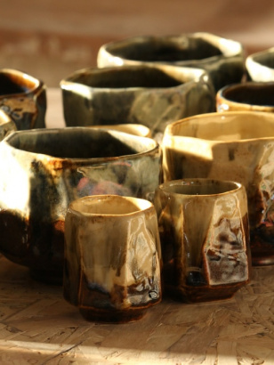 Наборы керамической посуды «сУРАЛа», коллекция Камни