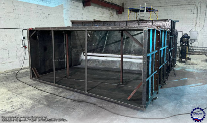 Шибер перекидной поворотный клапан