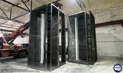 Шибер перекидной поворотный клапан