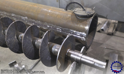 Шнековый питатель сырого угля ШПСУ