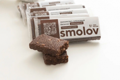 Финиково-ореховый батончик ШОКОЛАДНЫЙ