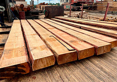 Шпала деревянная из сосны