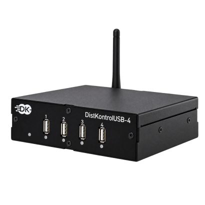 Управляемый USB over IP концентратор DistKontrolUSB-4 2.0