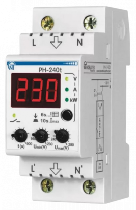 Мультифункциональное реле напряжения РН-240Т