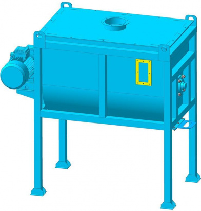 Смеситель шнековый, смеситель ленточный, смеситель лопастной