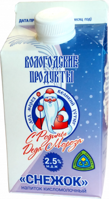 Молочная и кисломолочная продукция