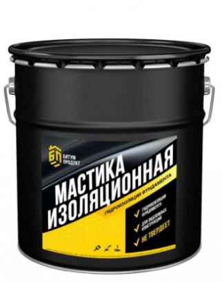 Мастика Битумная изоляционная ведро 15 кг