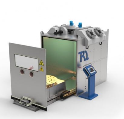 Камера обдувочная для обдувки тяговых электродвигателей