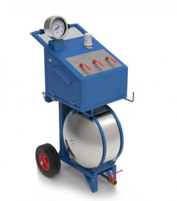 Установка проверки тормоза вагона мобильная  (УПТВМ)