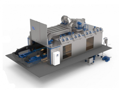 Струйная установка для мойки рам тележек