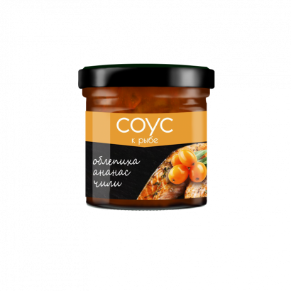 Соус облепиховый с ананасом и чили Сибирская ягода