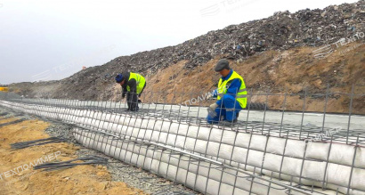 Стабигрунт, тканый геотекстиль