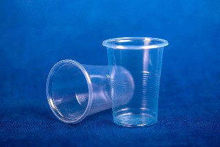 Стопка одноразовая пластиковая 100мл прозрачная 100/70/7000