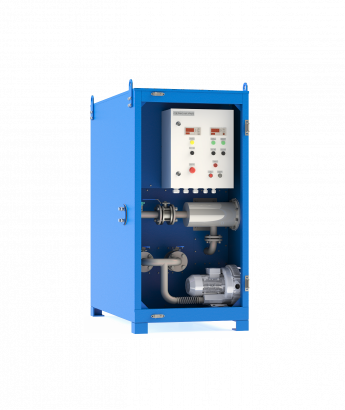 Установка для нагрева и сушки воздуха СУХ-150К (Суховей, Циклон)