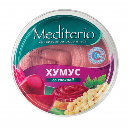 Хумус Mediterio со свеклой