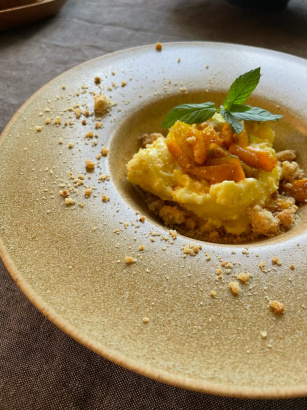 Керамическая тарелка для пасты для ресторана