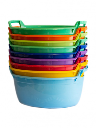 Таз 20 литров Волна хозяйственный пластмассовый