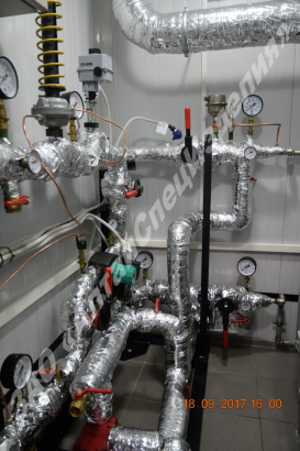 Tепловой пункт блочный