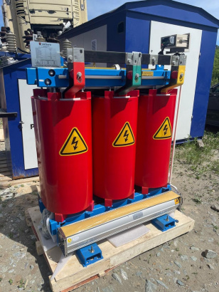 Сухой трансформатор ТСЛ/1600/6/0.4/D/Yн-11/IP31/AL с литой изоляцией