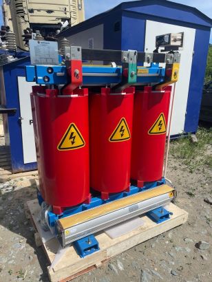 Cухой трансформатор ТСЛ/1000/10/0.4/D/Yн-11/IP00/Al с литой изоляцией