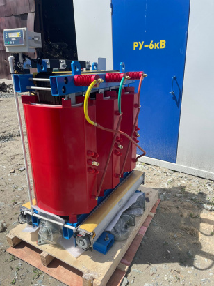 Сухой трансформатор ТСЛ/1250/6/0.4/D/Yн-11/IP00/Al с литой изоляцией