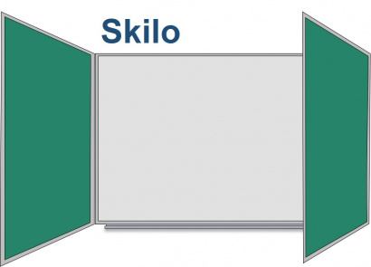 Школьная доска трёхэлементная
