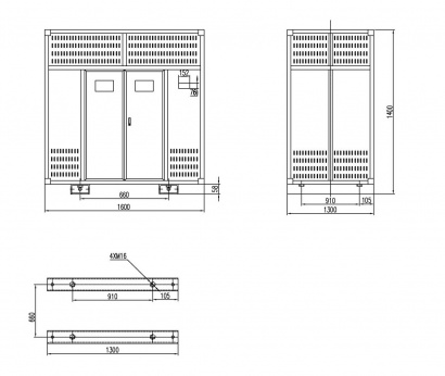 Сухой трансформатор ТСЗЛ/630/6/0.4/D/Yн-11/IP21/Al с литой изоляцией