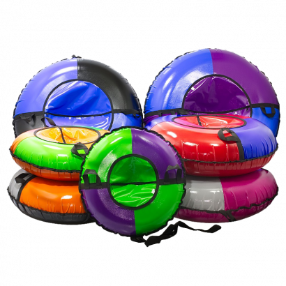 Санки-ватрушка (тюбинг) МОРОЗЕЦ на молнии