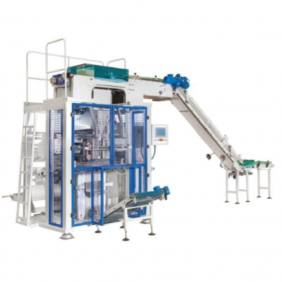 Вертикальный упаковщик в ПЭ пленку