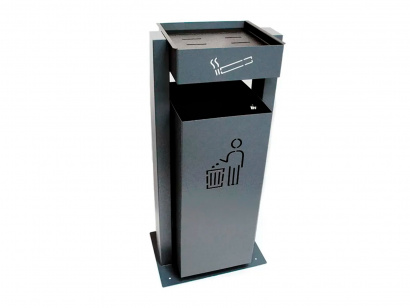 Уличная урна металлическая