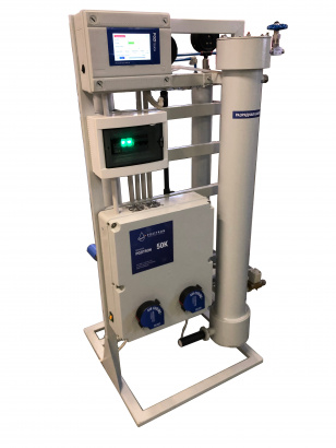 Установка для очистки воды Pozitron-1 (pool 400-50К-100) (предназначена для озоновой очистки и обеззараживания оборотной воды больших общественных бассейнов)