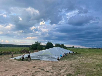 Силосная вакуумная плёнка