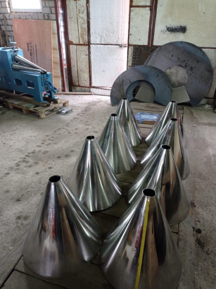 Вальцы конусные