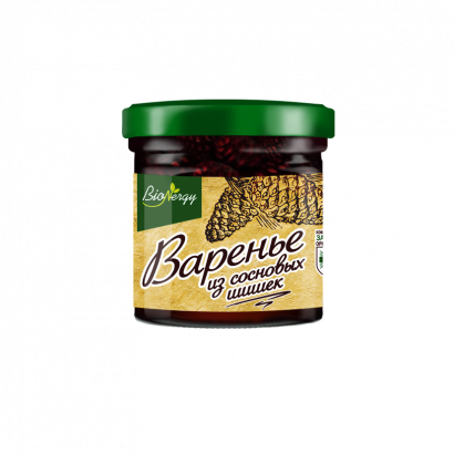 Варенье из сосновых шишек с брусникой BioNergy