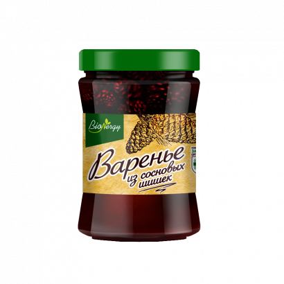 Варенье из сосновых шишек с брусникой BioNergy