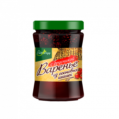 Варенье из сосновых шишек с брусникой BioNergy