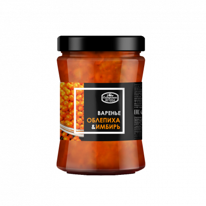 Варенье облепиховое с имбирем Сибирская ягода