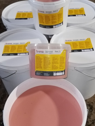 Огнеупорная пропитка-отвердитель для волокнистых материалов