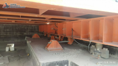 Автомобильные весы карьерные для Белазов поосные